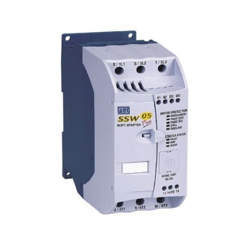 Chave de Partida Soft Starter Trifásico 220/480V 23A SSW050023T2246TPZ WEG-1758558676422